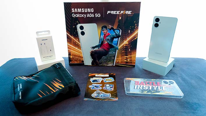 Galaxy A06 5G Free Fire Gaming Package, Dua Jutaan Buat Auto Booyah