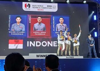 Mekanik Isuzu Indonesia Ukir Prestasi di I-1GP LCV 2025