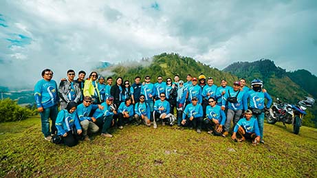 GSrek Jakarta Menutup Sejarah Touring Magical Mysteri Ride di Sulawesi