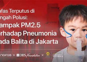 Hasil Studi Menemukan Dampak Polusi Udara dan Kasus Pneumonia pada Balita di Jakarta