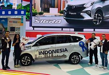 Daihatsu Tampilkan New Sigra dengan Beberapa Ubahan yang Lebih Segar dan Sporty di GIIAS