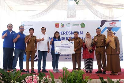 FIFGROUP Resmikan Kampung Berseri Astra Binaan Kedua di Sumatera Barat