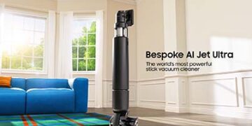 Samsung Luncurkan Beskpoke AI Jet Ultra, Vacuum Cleaner Tanpa Kabel Dilengkapi AI Terbaru