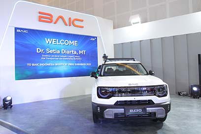 BAIC Indonesia Tampilkan BJ30 Hybrid di Ajang GIIAS Surabaya 2025