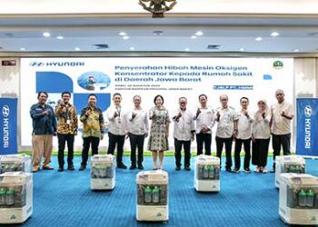 Pabrik Hyundai Indonesia Hibahkan Mesin Oksigen Konsentrator Kepada Pemprov Jawa Barat