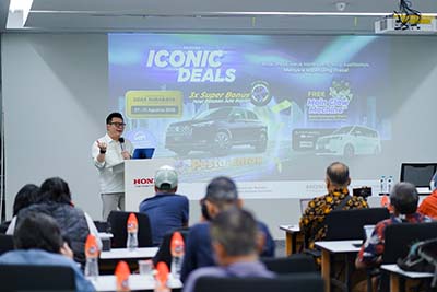 Honda Hadirkan Program Penjualan Menarik “Honda Iconic Deals” di GIIAS Surabaya 2025