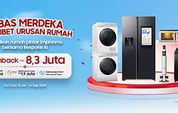 Bebas Merdeka Anti Ribet Urusan Rumah ala Samsung Bespoke AI