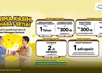 Rayakan HARPELNAS 2025, Adira Finance Hadirkan Beragam Promo Menarik Hingga Umrah Gratis
