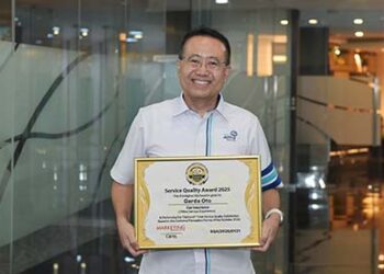 Garda Oto Raih Service Quality Award 2025