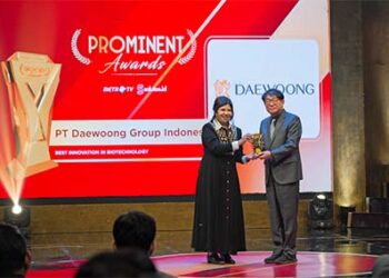 Daewoong, Perusahaan Korea Pertama Dianugerahi Penghargaan Best Innovation in Biotechnology 2025