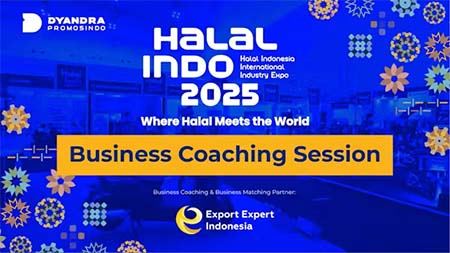 Business Coaching Halal Indo 2025 Bagikan Tips Agar Produk Lokal Bisa Go Global
