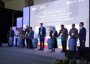 IEE Series 2025 Resmi Dibuka: Construction & Engineering Week Hadirkan Pameran Industri Strategis