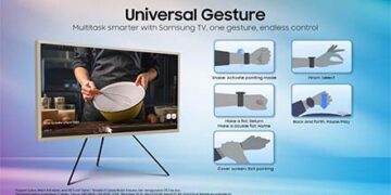 Tanpa Remote, Kontrol TV Samsung Pakai Gerakan Tangan