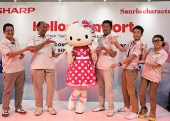 Kolaborasi Eksklusif Sharp x Sanrio untuk Perkuat Pasar Keluarga Lewat Kampanye “Hello, Comfort”