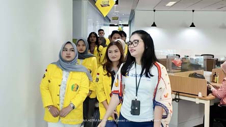 Sebanyak 30 Mahasiswa UI Datangi Kantor Astra Life, dan Ditemui Direktur!
