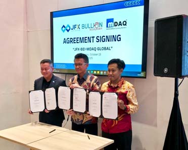 M-DAQ, JFX, dan Bullion Ecosystem Luncurkan JFXGold Versi Terbaru untuk Investor Internasional