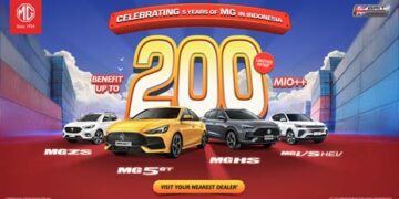 Rayakan Lima Tahun, MG Hadirkan Penawaran Terbatas Harga Spesial dan Keuntungaan Hingga Rp 200 Jutaan