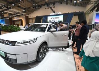 JAECOO J5 EV Terus Diburu Konsumen di Gelaran GJAW 2025, Kini Sudah Mengantongi 6.000 Pemesanan