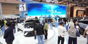 Antusiasme Pengunjung Warnai Booth BYD di GJAW 2025, ATTO 1 Jadi Model Test Drive EV Paling Diminati