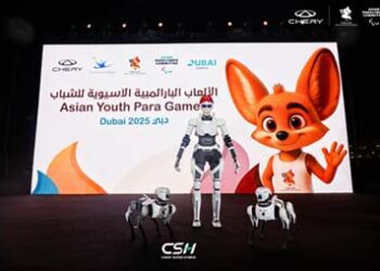 Kolaborasi Cerdas Lini TIGGO dan Kehadiran Dua Robot Cerdas AiMOGA Mengawal Perjuangan Para Atlet di AYPG 2025