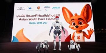 Kolaborasi Cerdas Lini TIGGO dan Kehadiran Dua Robot Cerdas AiMOGA Mengawal Perjuangan Para Atlet di AYPG 2025