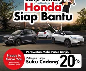 Honda Gerak Cepat Hadirkan Program Servis Khusus Banjir di Dealer Aceh, Medan, dan Padang