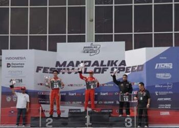 Honda Racing Indonesia Mendominasi Kemenangan Dengan Meraih 5 Gelar Juara di Mandalika Festival of Speed 2025