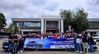 Daihatsu Libatkan Komunitas Uji Nyata Rocky Hybrid Smart Challenge di Jalanan Ibu Kota