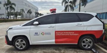 Dukung Penanganan Bencana di Sumatera, Hyundai Donasikan Ambulans Hyundai Stargazer Cartenz