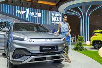 BYD Perkenakan BYD ATTO 3 Advanced Plus di IIMS 2026