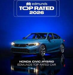 Honda Civic Hybrid Raih Edmunds Top Rated Car Award 2026 di Amerika Serikat