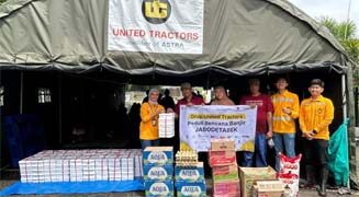 Respon Gerak Cepat United Tractors Terhadap Bencana Banjir Jabodetabek