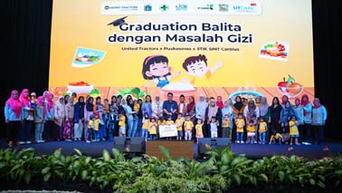 United Tractors Gelar Wisuda Stunting di Hari Gizi Nasional 2026