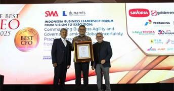 Presiden Direktur Bina Pertiwi Raih Penghargaan Indonesia Best CEO Awards 2025