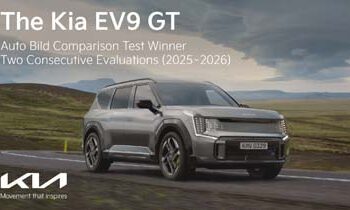 Kia EV9 GT Raih Peringkat Pertama Uji Komparatif Auto Bild Jerman