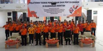 United Tractors Bersama BASARNAS Gelar Pelatihan CSSR untuk Kesiapsiagaan Bencana