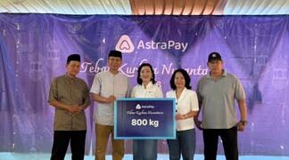 Sapi 800 Kilogram dari AstraPay Jadi Sorotan Idul Adha di Cilandak, Ada Pesan Hangat di Baliknya