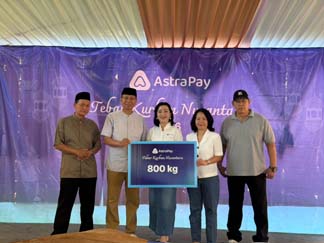 Sapi 800 Kilogram dari AstraPay Jadi Sorotan Idul Adha di Cilandak, Ada Pesan Hangat di Baliknya