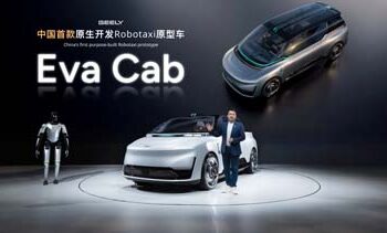 Geely Tampilkan Robotaxi EVA Cab Berbasis LiDAR 2.160-Line Pertama di Dunia