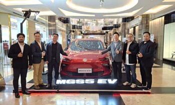 MG Luncurkan Varian Terbaru MGS5 EV di Kota Bandung