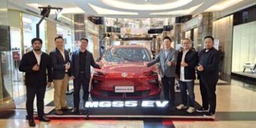 MG Luncurkan Varian Terbaru MGS5 EV di Kota Bandung