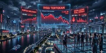 IHSG Masih Tertekan, Rupiah Melemah dan Asing Terus Jual Saham