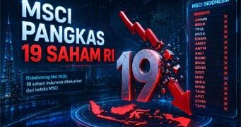 MSCI Pangkas 19 Saham RI, Tapi Tekanan Terburuk Dinilai Sudah Lewat