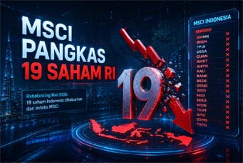 MSCI Pangkas 19 Saham RI, Tapi Tekanan Terburuk Dinilai Sudah Lewat