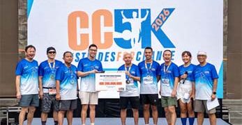 Dari Ajang Fun Run, Berbagi Harapan: Alumni Kanisius Salurkan Rp200 Juta untuk Sekolah di NTT