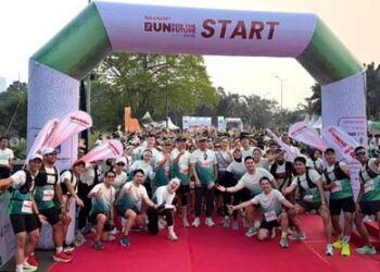Rayakan 56 Tahun di Indonesia: Bukan Sekadar Fun Run, Langkah 600 Pelari Ini Berubah Jadi 600 Pohon Baru