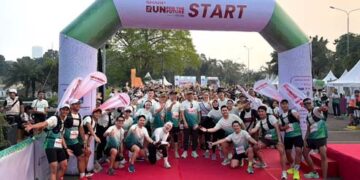 Rayakan 56 Tahun di Indonesia: Bukan Sekadar Fun Run, Langkah 600 Pelari Ini Berubah Jadi 600 Pohon Baru