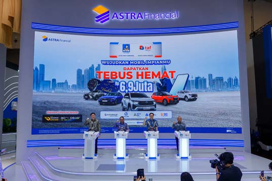 Astra Financial Hadir di GIIAS 2026, Tawarkan Promo Pembiayaan hingga Benefit Rp6,9 Juta