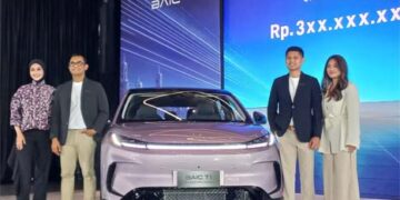BAIC T1 Resmi Meluncur, BAIC Bidik Penjualan 1.000 Unit dan Kuasai Pasar EV Premium