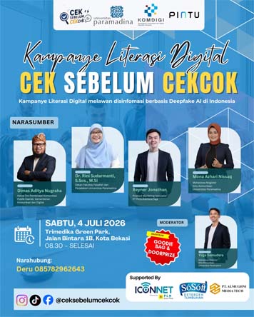 Warga Bekasi Belajar Lawan Hoaks dan Deepfake, Kenali Konten AI Sebelum Terlanjur Sebar
